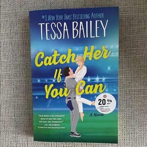 Catch Her If You Can • Tessa Bailey Paperback Book